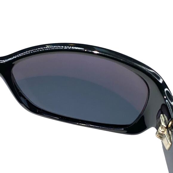 Coach Women's Black Gold Lettering Square Sunglasses 51MM - Picture 4 of 14